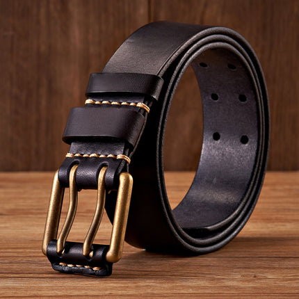 Ceinture vintage pour homme de 3,8 cm de large