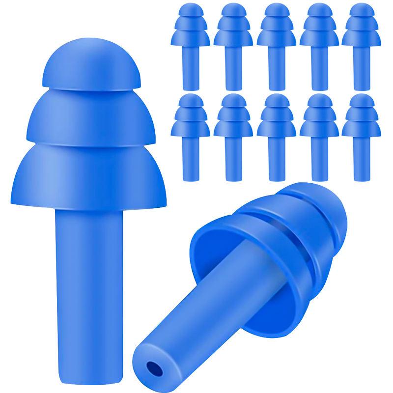 Reusable Soft Silicone Earplugs with Storage Box