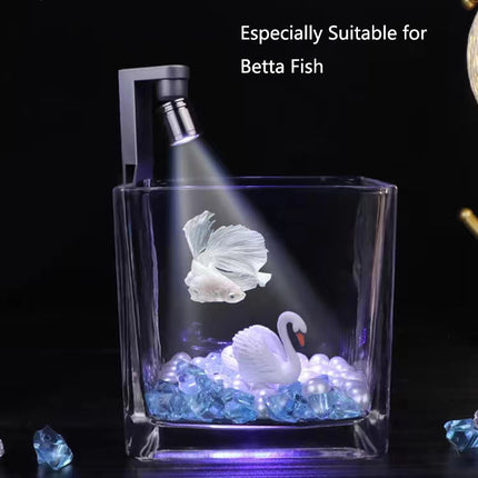 Mini lampe d'aquarium USB à pince