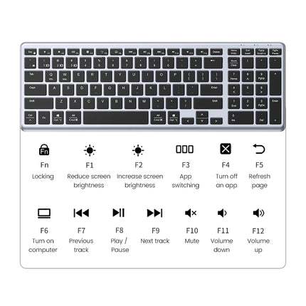 Teclado inalámbrico Bluetooth 5.0