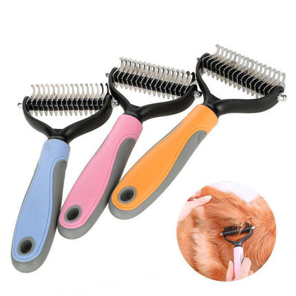 Brosse de toilettage et masseur pour chiens et chats