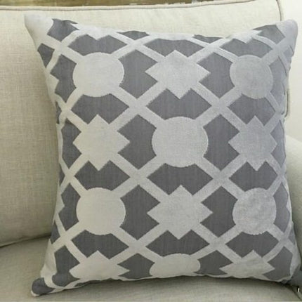 Home Decorative Sofa Throw Pillows Flannel Cushion Cover - Wnkrs