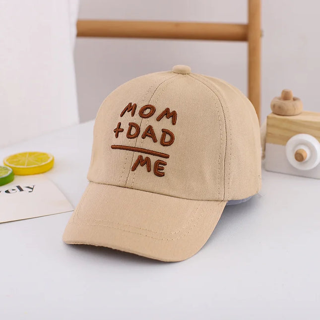 Casquette pare-soleil ajustable en coton pour enfants