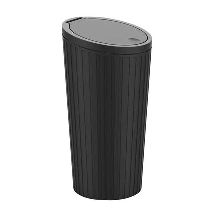Compact Car Trash Can with Click-Open Cover - Wnkrs