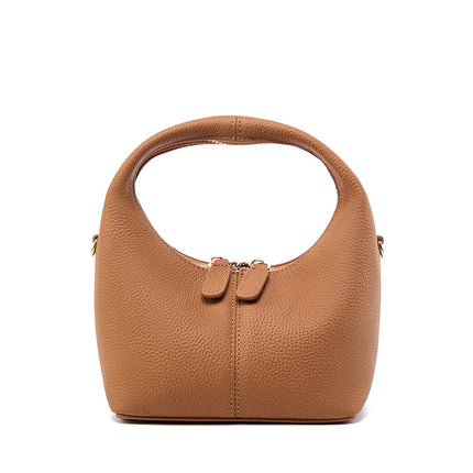 Sac à bandoulière en cuir luxueux Crescent