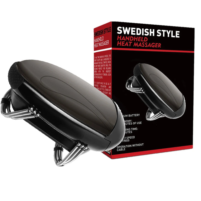 Appareil de massage professionnel sans fil à vibrations et à chaleur