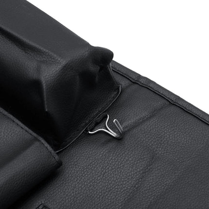 Luxury Multi-Pocket Leather Car Back Seat Organizer