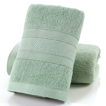 Serviette de toilette en fibre de bambou vert sauge