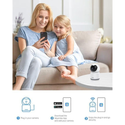 3MP WiFi Smart Security Camera - Wnkrs