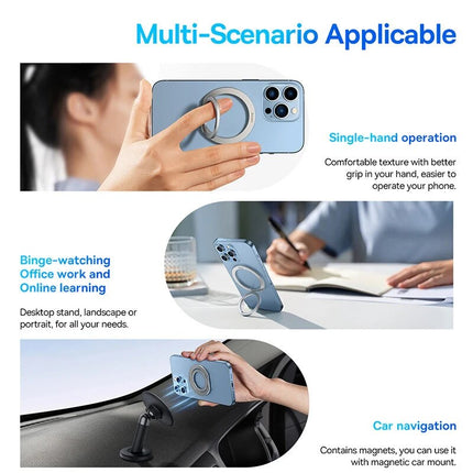 Magnetic Finger Ring Holder - Universal Smartphone Stand & Grip