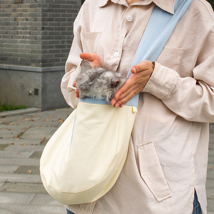 Sac de transport en toile pour chat et petit chien