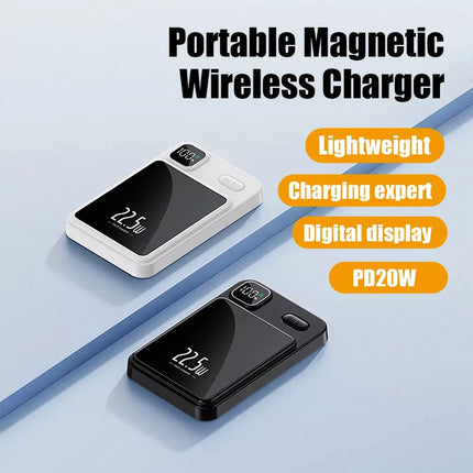 Chargeur sans fil magnétique Power Bank