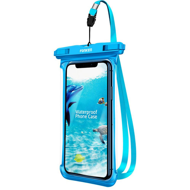 Funda impermeable universal para teléfono con vista completa para actividades al aire libre