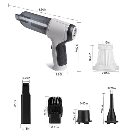 High-Power Wireless Handheld Vacuum for Car and Home - Wnkrs