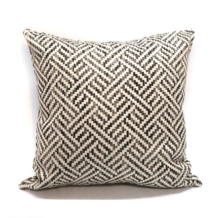 Orange Three Dimensional Square Geometry Pillow - Wnkrs