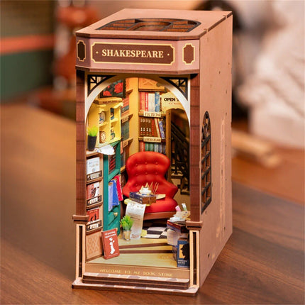 DIY Book Nook 3D Puzzle Kit - Wnkrs