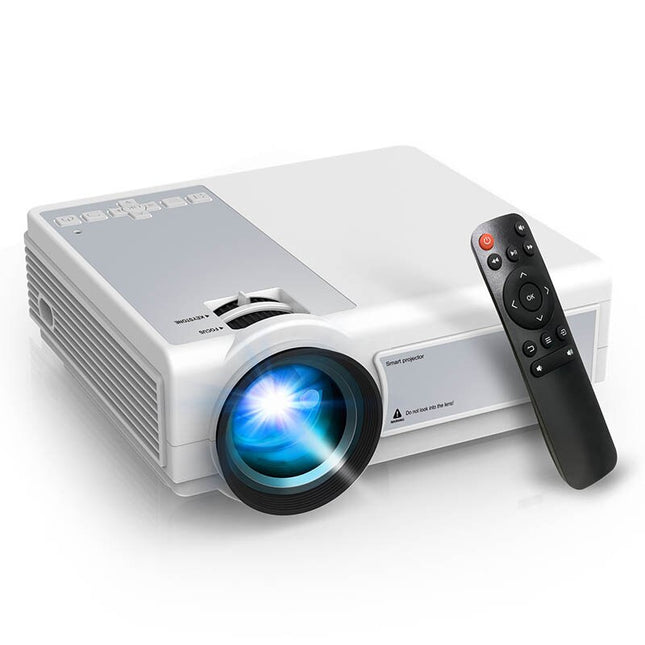 Mini projecteur portable LED Full HD 1080P 4K avec connectivité WiFi et 4G