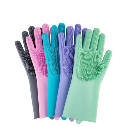 Guantes de silicona para el cuidado de mascotas