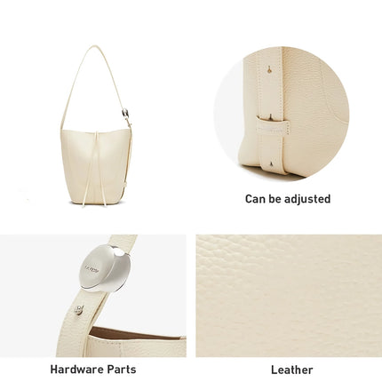 Sac à main en cuir de luxe pour femme - Sac fourre-tout tendance de grande capacité