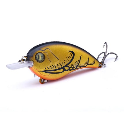 Señuelo de pesca con crankbait flotante de 70 mm y 9 g de lanzamiento largo