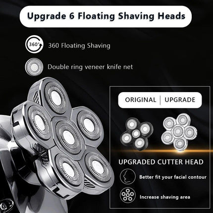 6 in 1 Multifunction Electric Shaver - Wnkrs