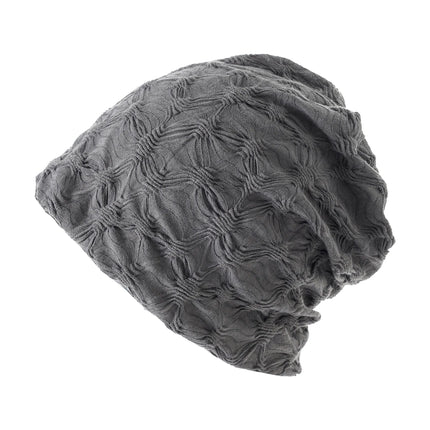 Summer Black Cotton Pile Hat – Stylish and Breathable Unisex Beret for Spring and Summer