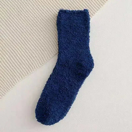 Chaussettes d'hiver en polaire thermique et confortable pour hommes