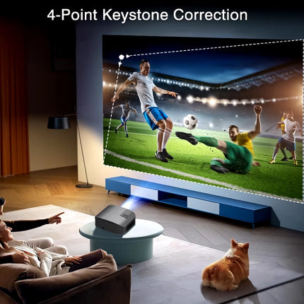 Proyector Full HD 1080P con Android 9.0, WiFi 5G, proyector inteligente para cine en casa