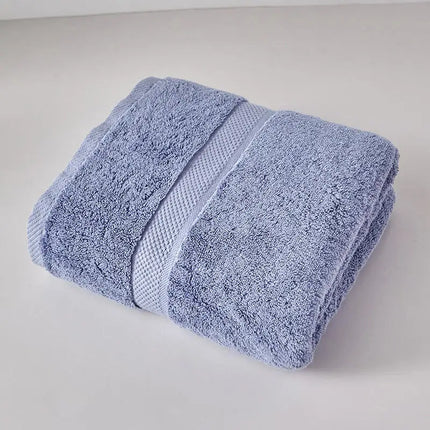 Serviette de bain de luxe en coton à longues fibres