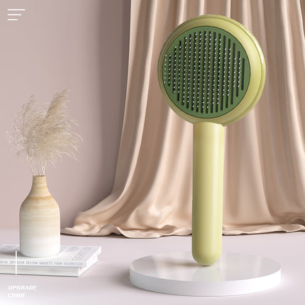 Brosse de toilettage autonettoyante pour chiens et chats