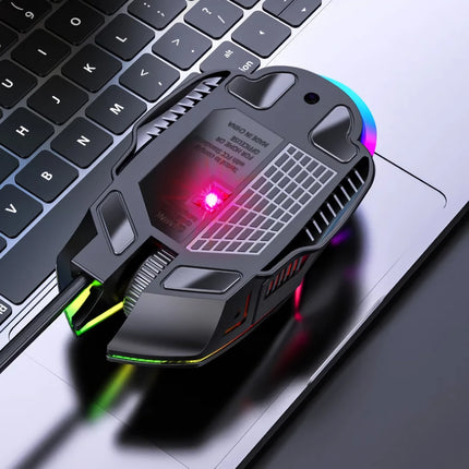 Ergonomic RGB Wired Gaming Mouse