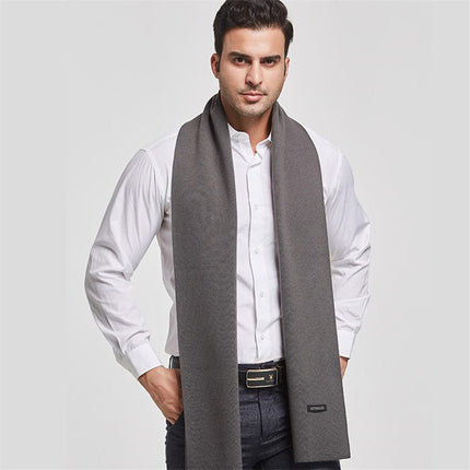 Luxury Cashmere Winter Scarf for Men