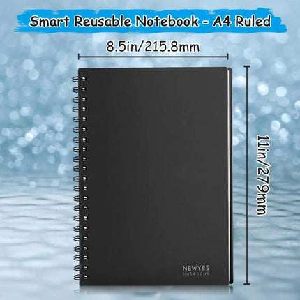 Eco-Friendly Reusable & Erasable A4 Smart Notebook - Wnkrs