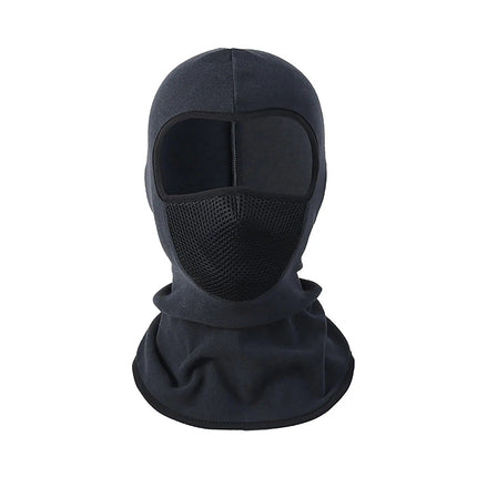 Winter Velvet Warm Breathable Ski Hood with Visor - Unisex Outdoor Cold Weather Gear - Wnkrs