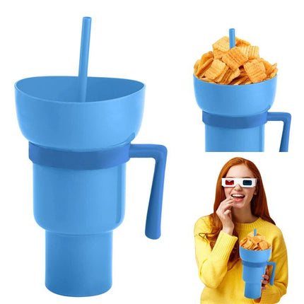 Multi-Purpose Portable Snack and Drink Tumbler - Wnkrs