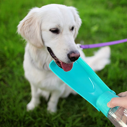 Portable Foldable Dog Water Bottle Dispenser