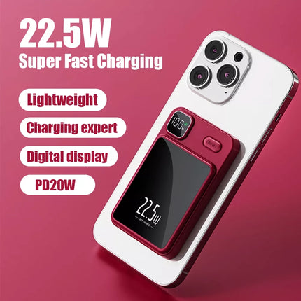 Chargeur sans fil magnétique Power Bank