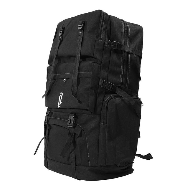 Mochila informal de lona de gran capacidad para hombre, bolso de viaje