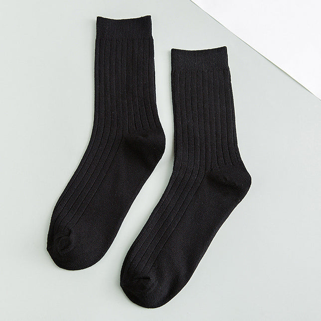 Chaussettes chaudes en coton pour hommes automne hiver