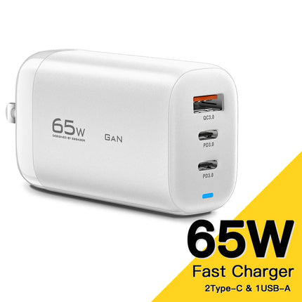 Cargador rápido USB-C GaN de 65 W