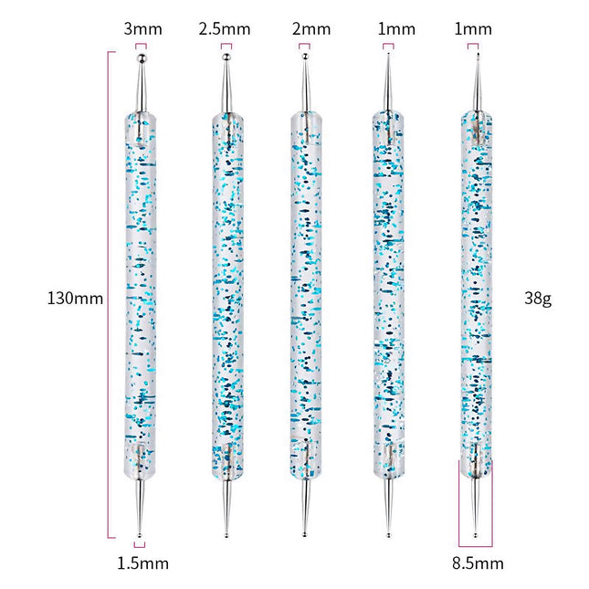 Stylos à pointiller à double extrémité