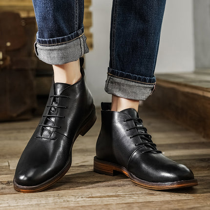 Bottines vintage faites main pour hommes