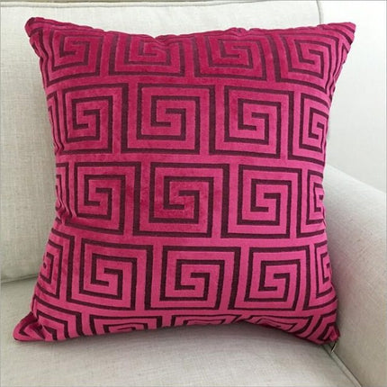 Home Decorative Sofa Throw Pillows Flannel Cushion Cover - Wnkrs