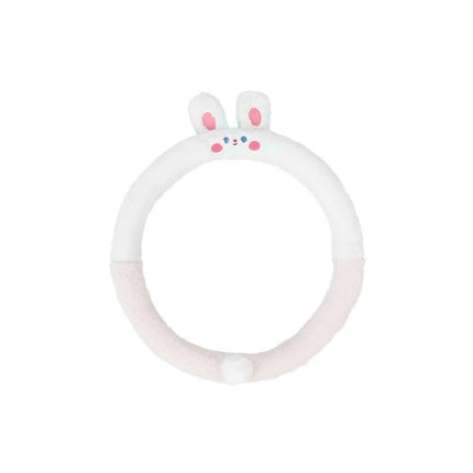 New Cute Lovely Animal Fluff Leather Steering Wheel Covers - Wnkrs