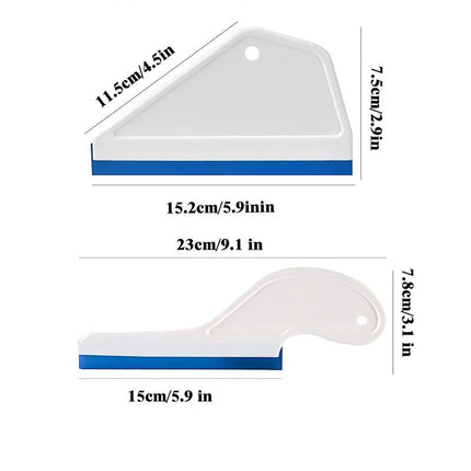 Car Window Silicone Squeegee & Glass Cleaner - Wnkrs