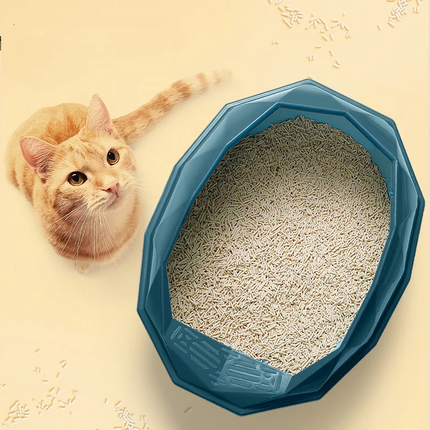 Colorful Diamond Small Cat Litter Box - Wnkrs