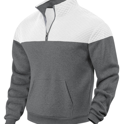 Men's Color Matching Fashion Casual Sweater