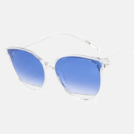 Gafas de sol vintage ovaladas para mujer