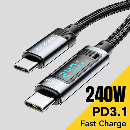 Cable USB tipo C a USB C de 240 W