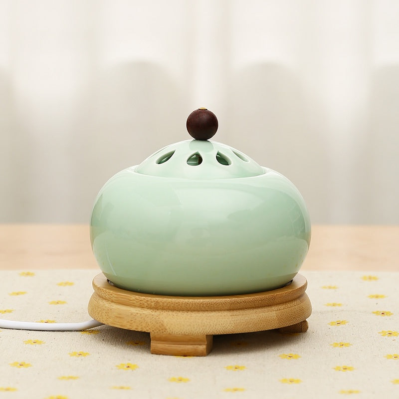 Ceramic Electric Incense Burner with Timer
